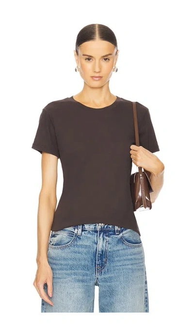 Sprwmn Baby Tee In 巧克力色