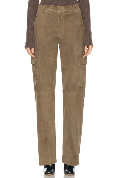 Sprwmn Baggy Cargo Pant In Olive