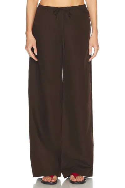 Sprwmn Baggy Easy Pant In Brown