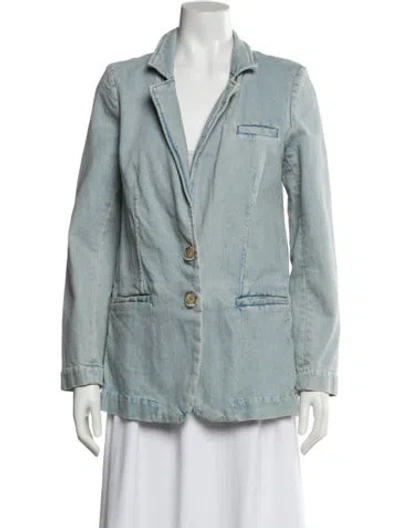 Pre-owned Sprwmn Blazer In Blue