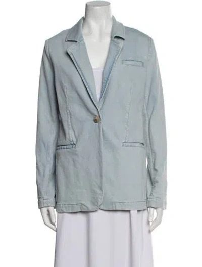 Pre-owned Sprwmn Blazer In Blue