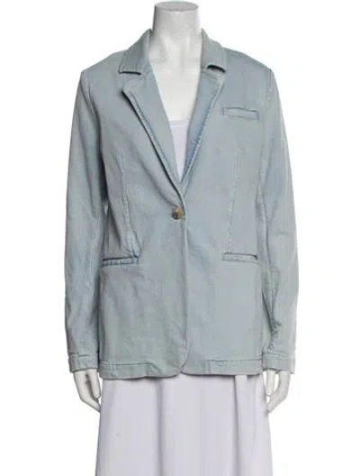 Pre-owned Sprwmn Blazer W/ Tags In Blue