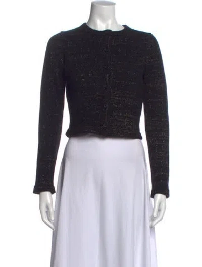 Pre-owned Sprwmn Cashmere Crew Neck Sweater In Black