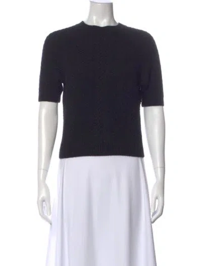 Pre-owned Sprwmn Cashmere Crew Neck Sweater In Blue