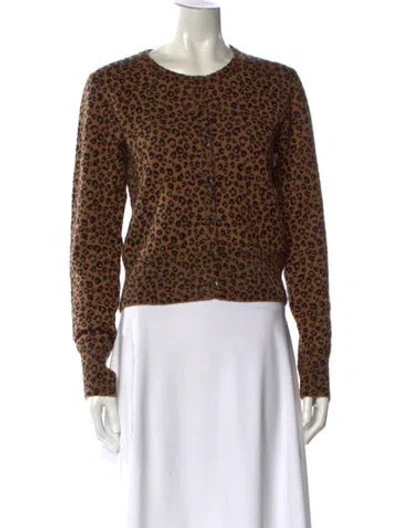 Pre-owned Sprwmn Cashmere Crew Neck Sweater In Brown