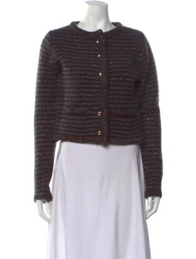 Pre-owned Sprwmn Cashmere Crew Neck Sweater In Grey