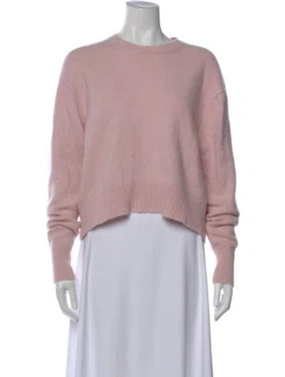 Pre-owned Sprwmn Cashmere Crew Neck Sweater In Pink