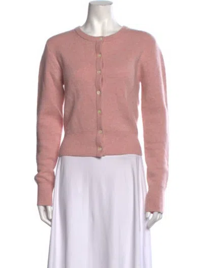 Pre-owned Sprwmn Cashmere Crew Neck Sweater In Pink