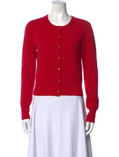 Pre-owned Sprwmn Cashmere Crew Neck Sweater In Red