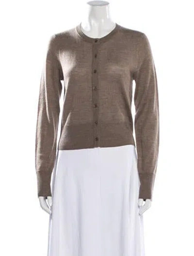 Pre-owned Sprwmn Cashmere Crew Neck Sweater W/ Tags In Brown