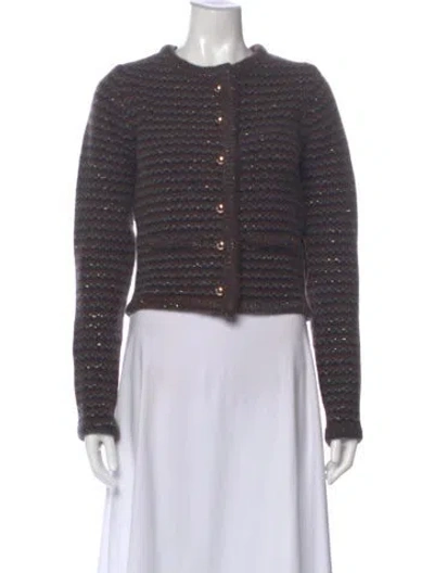 Pre-owned Sprwmn Cashmere Crew Neck Sweater W/ Tags In Gray