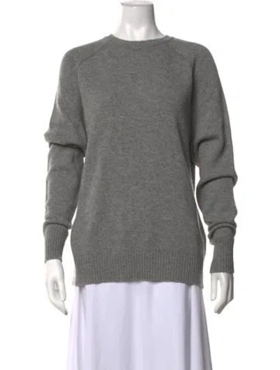 Pre-owned Sprwmn Cashmere Crew Neck Sweater W/ Tags In Grey