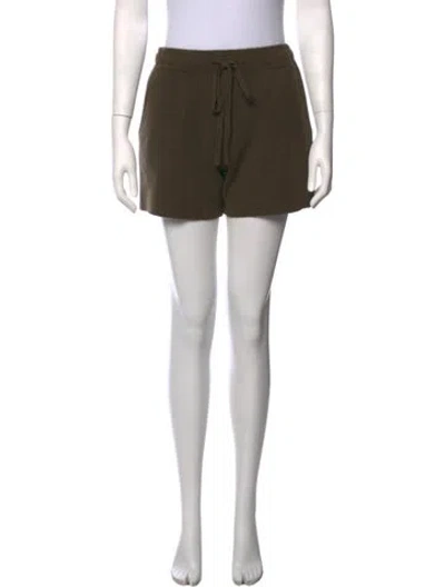 Pre-owned Sprwmn Cashmere Mini Shorts In Black
