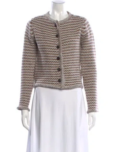 Pre-owned Sprwmn Cashmere Striped Sweater In Multi