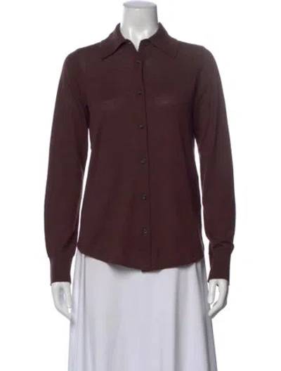 Pre-owned Sprwmn Cashmere Sweater In Brown