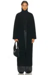 Sprwmn Classic Cashmere Coat In Black