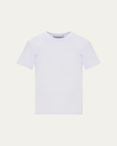 Sprwmn Cotton Baby Tee In White