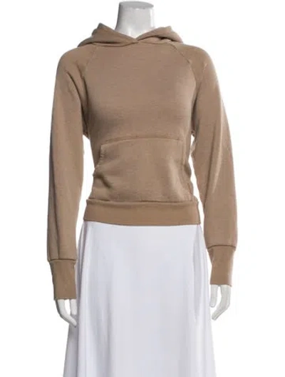 Pre-owned Sprwmn Crew Neck Long Sleeve Hoodie In Neutral