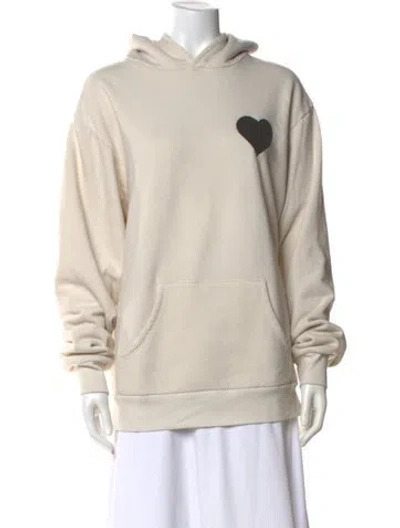 Pre-owned Sprwmn Crew Neck Long Sleeve Hoodie In Neutral