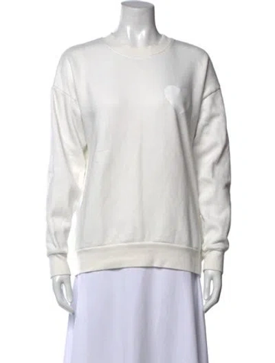 Pre-owned Sprwmn Crew Neck Long Sleeve Sweatshirt In Multi