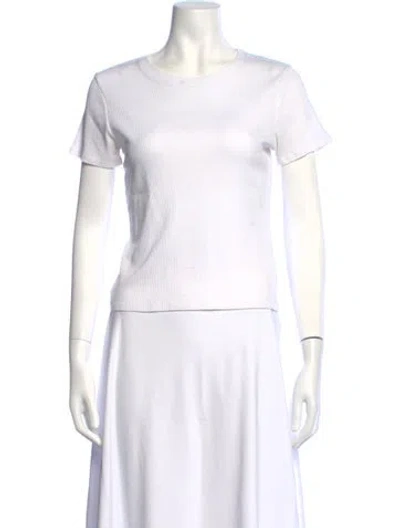 Pre-owned Sprwmn Crew Neck Short Sleeve T-shirt In Neutrals