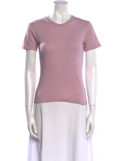 Pre-owned Sprwmn Crew Neck Short Sleeve T-shirt W/ Tags In Pink