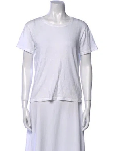 Pre-owned Sprwmn Crew Neck Short Sleeve T-shirt In White