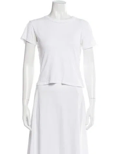 Pre-owned Sprwmn Crew Neck Short Sleeve T-shirt In White