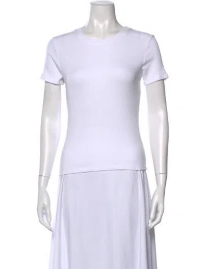 Pre-owned Sprwmn Crew Neck Short Sleeve T-shirt In White