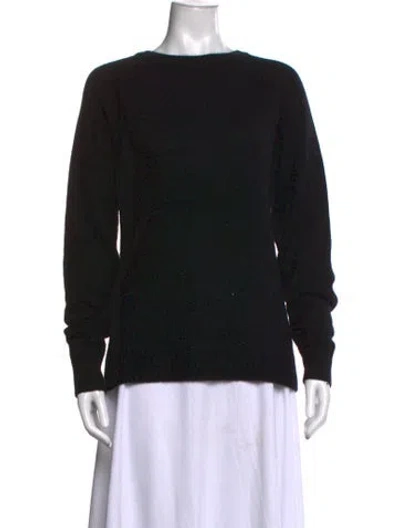 Pre-owned Sprwmn Crew Neck Sweater In Black