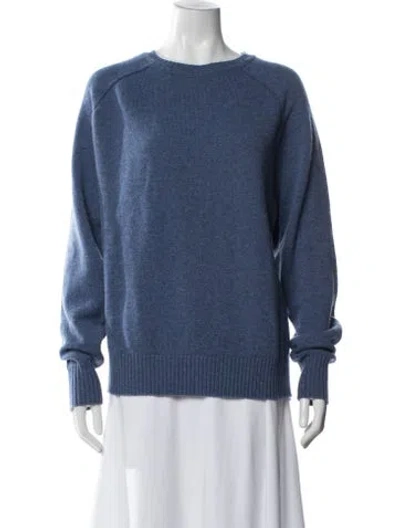 Pre-owned Sprwmn Crew Neck Sweater In Blue
