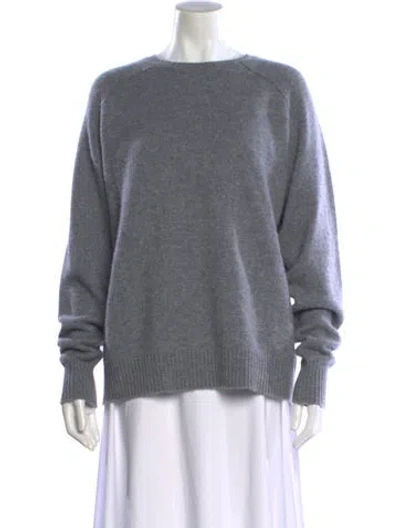 Pre-owned Sprwmn Crew Neck Sweater In Gray
