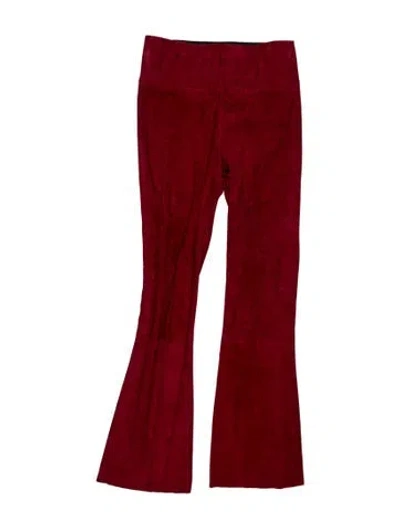 Pre-owned Sprwmn Flared Pants In Red