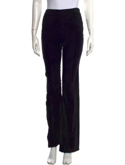 Pre-owned Sprwmn Flared Pants In Black