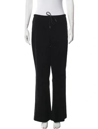 Pre-owned Sprwmn Flared Pants In Black
