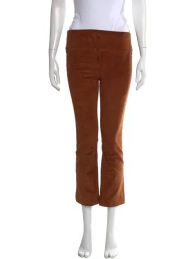 Pre-owned Sprwmn Flared Pants In Brown
