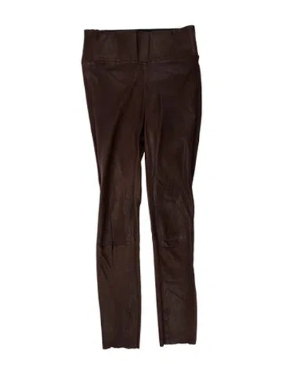 Pre-owned Sprwmn Flared Pants In Brown