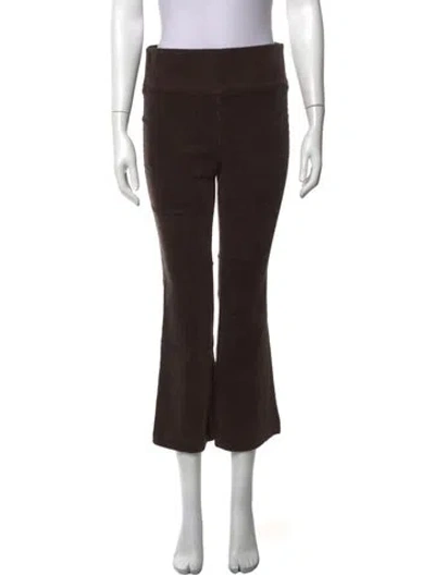 Pre-owned Sprwmn Flared Pants In Brown