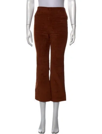 Pre-owned Sprwmn Flared Pants In Brown