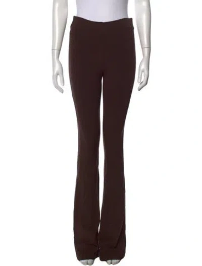 Pre-owned Sprwmn Flared Pants In Brown
