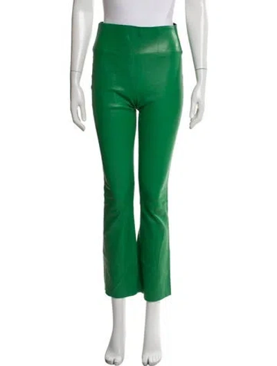 Pre-owned Sprwmn Flared Pants In Green