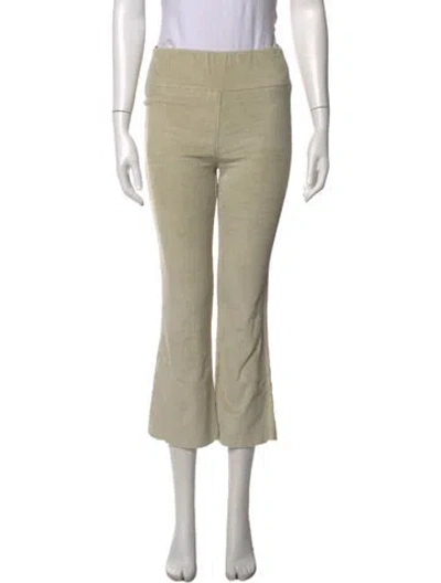 Pre-owned Sprwmn Flared Pants In Green