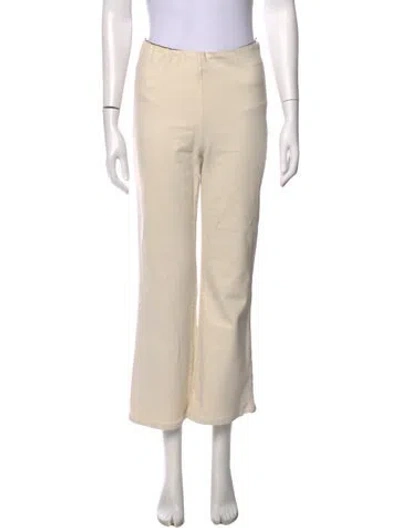 Pre-owned Sprwmn Flared Pants In Neutral