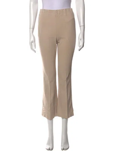 Pre-owned Sprwmn Flared Pants In Neutrals