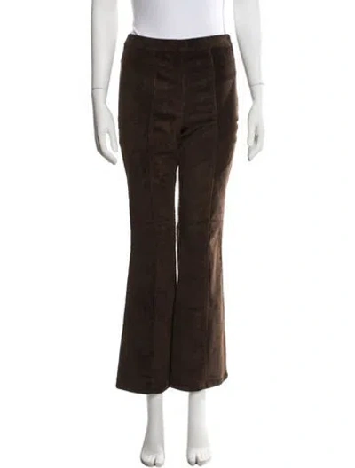 Pre-owned Sprwmn Flared Pants W/ Tags In Brown