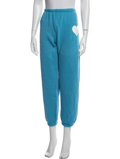 Pre-owned Sprwmn Graphic Print Sweatpants In Blue