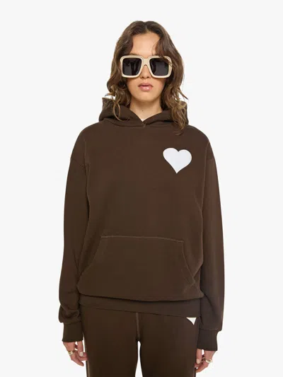 Sprwmn Heart Hoodie Americano In White