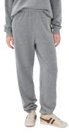 Sprwmn Heart Logo Sweatpants Dark Heather Grey In Gray