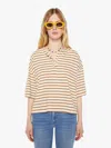 Sprwmn Henley Top Stripe T-shirt