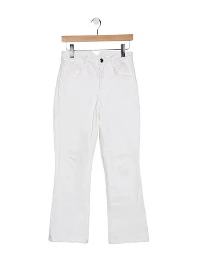 Pre-owned Sprwmn High-rise Flared Jeans In Multi